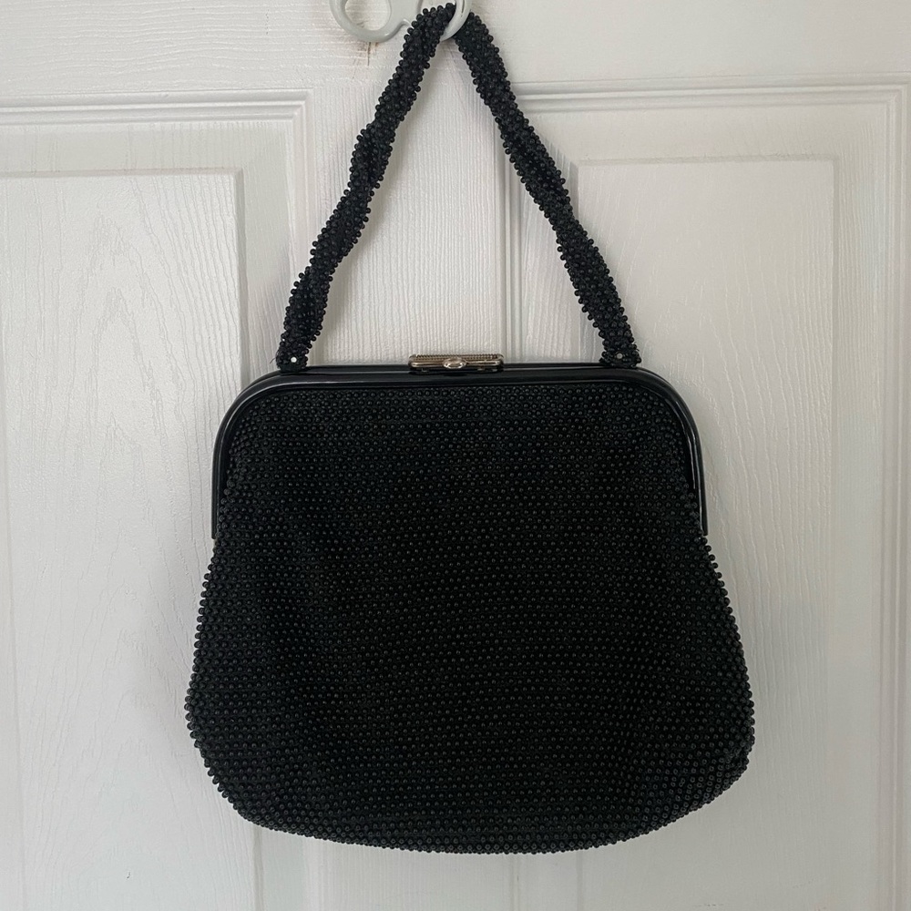 Black double sided purse.
